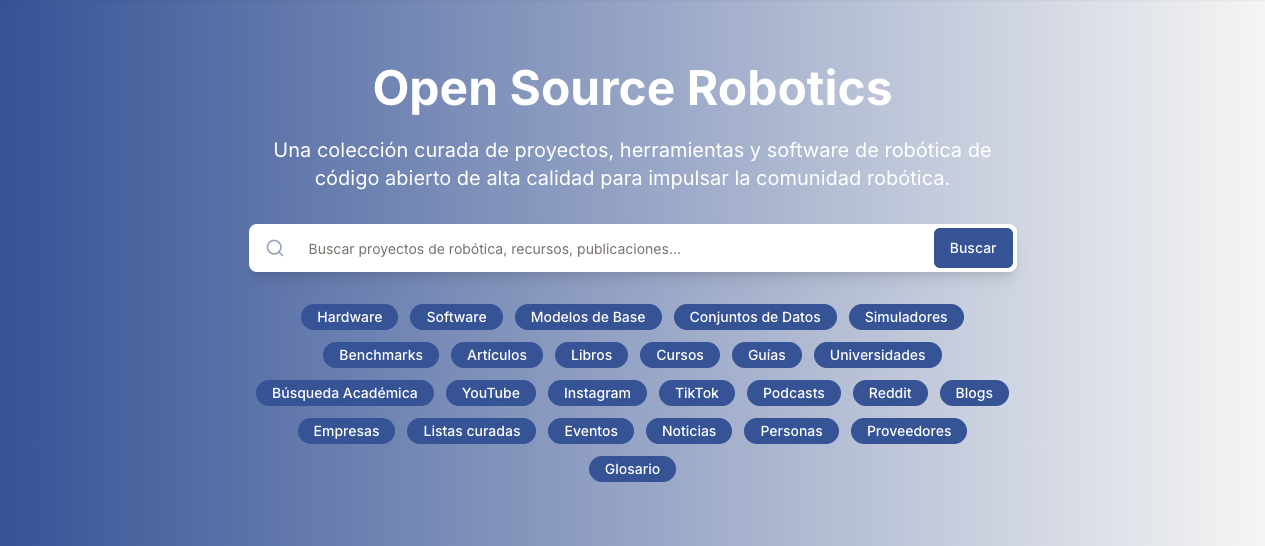Open Source Robotics - Descubre Proyectos de Robótica de Código Abierto