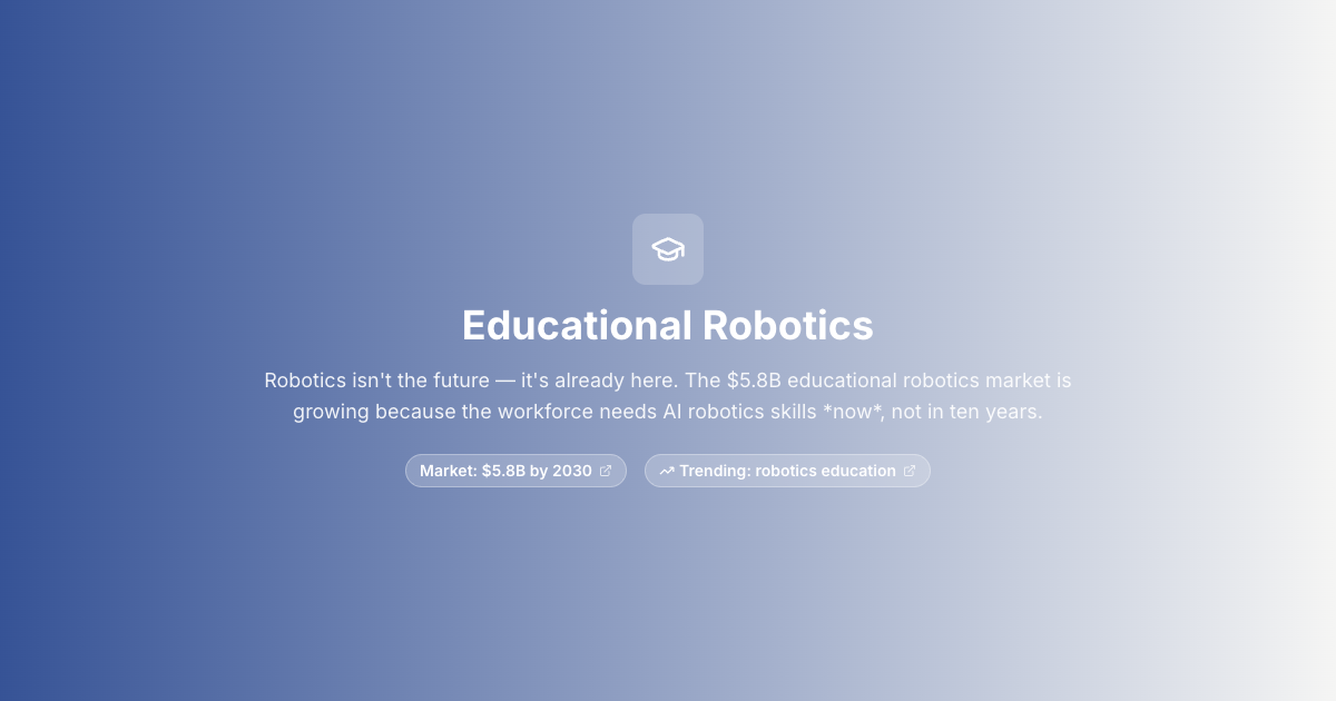 Educational Robotics: Open Source Platforms for STEM Learning | Open ...